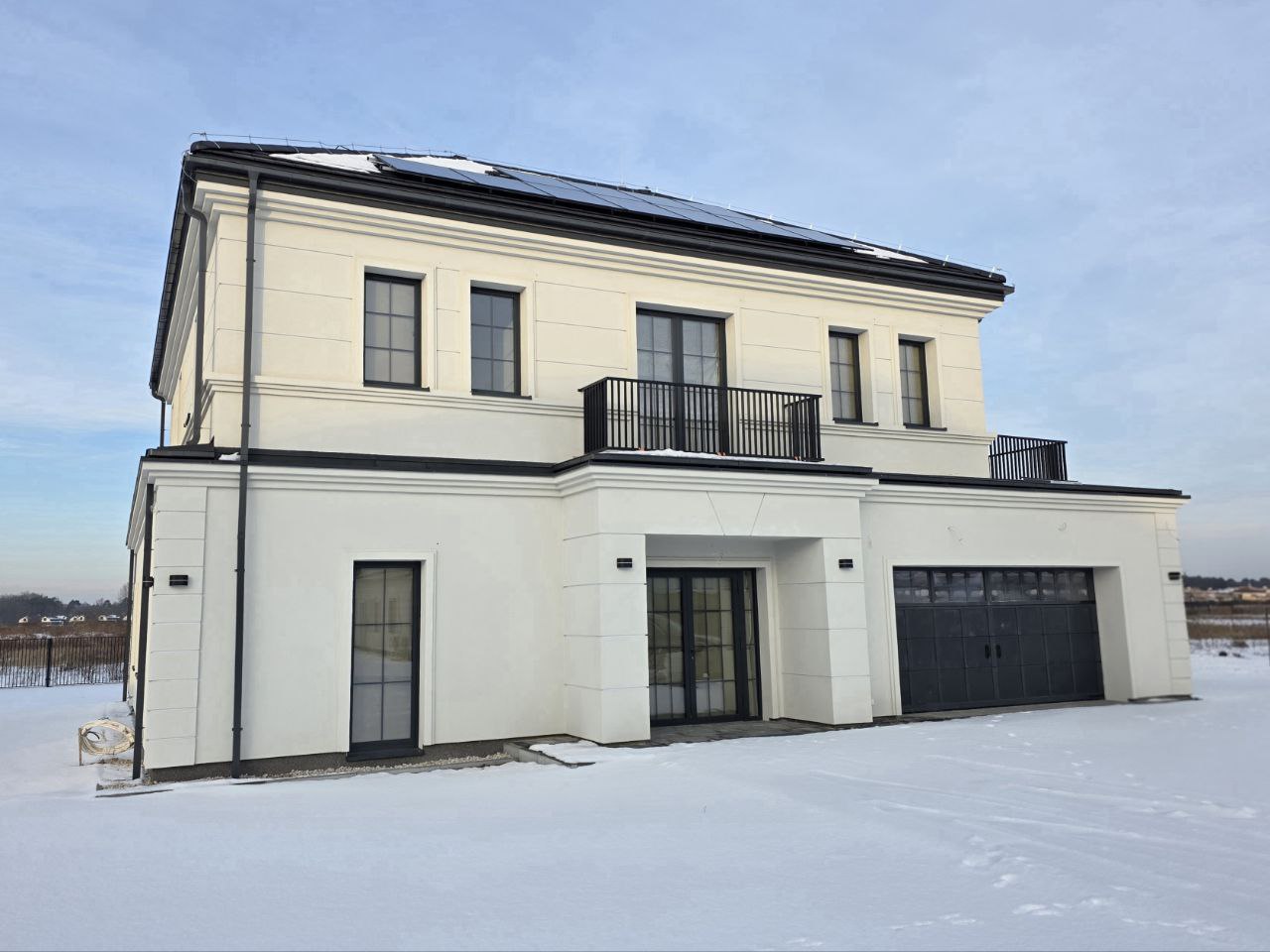 Roboty wykończeniowe w budynku jednorodzinnym w Walendowie